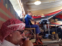 Excursion to Wadi Rum. Lunch at a Bedouin Camp. Visit uninteresting places,