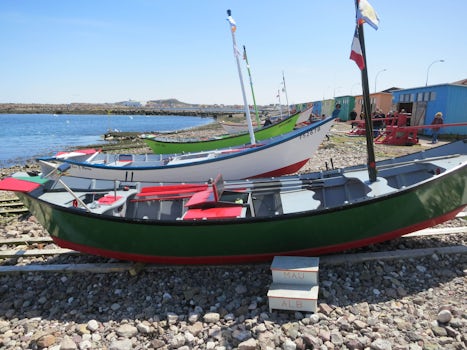 LaRochelle, restored rowing boats