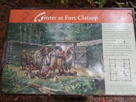 The ranger at Fort Clatsop was very well informed and entertaining.