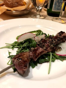 You have to try the lamb skewers at Sabatinis