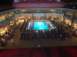 The main pool on deck 9