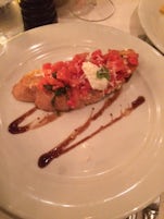 Bruschetta in the Palace sit-down