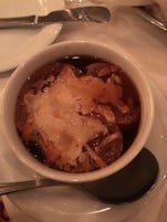 French Onion soup in the Palace sit-down