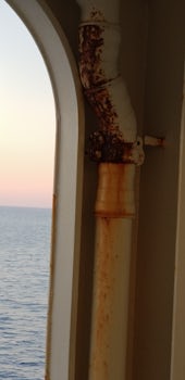 Balcony rust