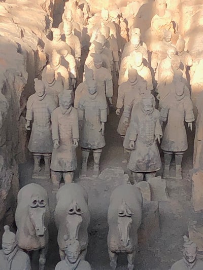 Terra Cotta Soldiers at Xian