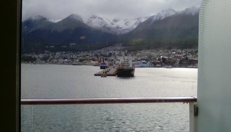 Ushuaia from our cabin