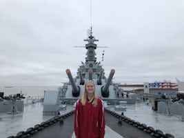 Mobile - Battleship Park:  A great place to visit, especially if you have k
