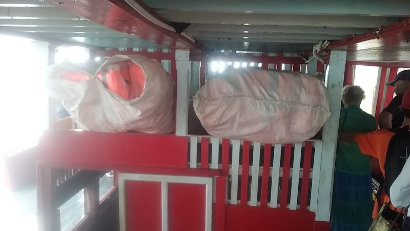 Inaccessible life jackets on Costa Fortuna privately contracted tender to K