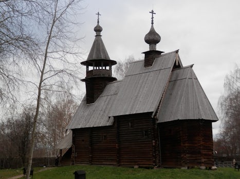 Church at the &#34;Wooden Building Museum&#34;  at either Kostrama or Varos