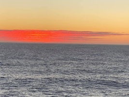 Sunset - on the Pacific ocean - Chile, South America