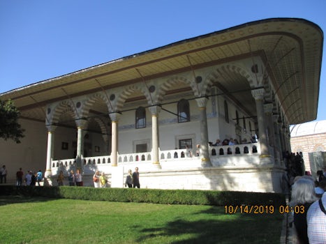 Topkapi Palace grounds, one building of many