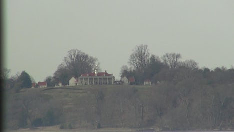 Mount Vernon, as seen from the ship