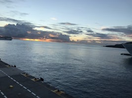 Sunset in San Maarten