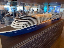 Nice model of the ship.