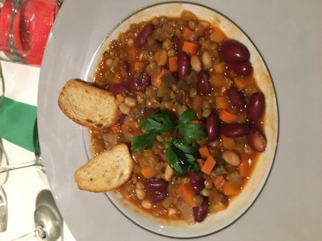 Vegan dinner option - Tuscan bean medley 