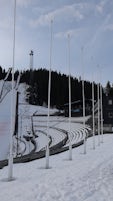 Stade for winter sports Trondheim, the last stop of our excursion with the 
