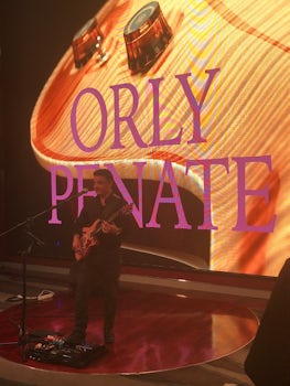 Amazing entertainment each evening with Orly!