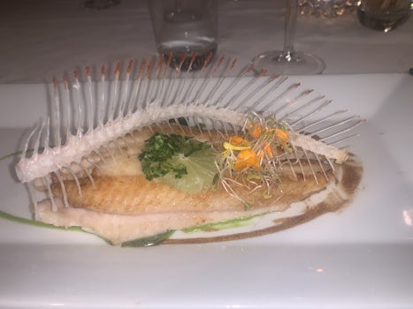 Amazing fish dinner