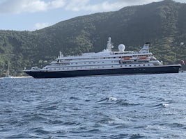 Yacht moored at Bequia