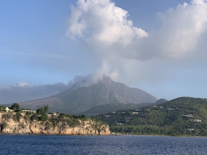Volcano on Montserrat