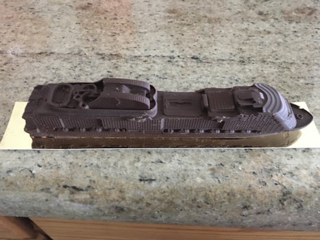 Chocolate ship, a unique gift for Diamond Members