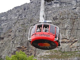Cable car to Table Mountain