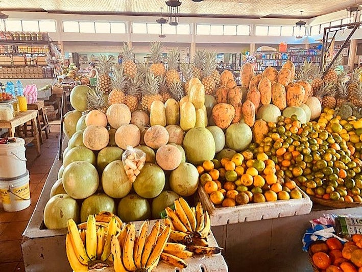 Fruit in Leon market, Guatemala.
