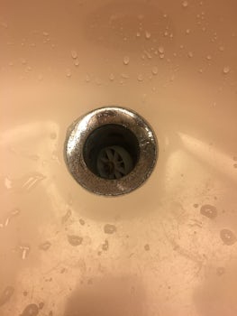 Broken sink drain