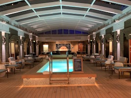 Haven pool and courtyard 
