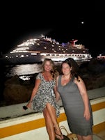 Curacao at night! So fun to stay till 10:30pm