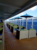 Lanai on Deck 5- So perfect in the morning to sit and have a latte!
