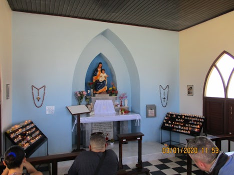 Alto Vista Chapel on Aruba hilltop