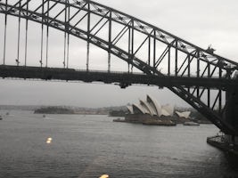 View from the Muse as we were leaving Sydney