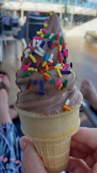 A respectable chocolate cone