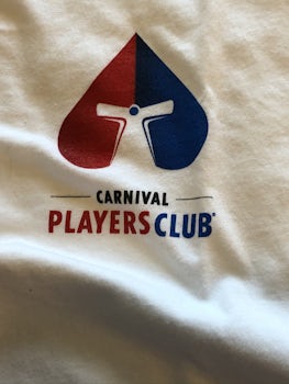 Shirt I won has second place from our slot pull.