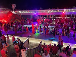 Scarlet Night Pool Party