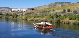 Rabelo-the boat that transported the wine to Porto in bygone days.