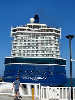 Equinox in port
