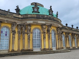 Frederick the Great's Sans Souci Palace, Potsdam, Germany.