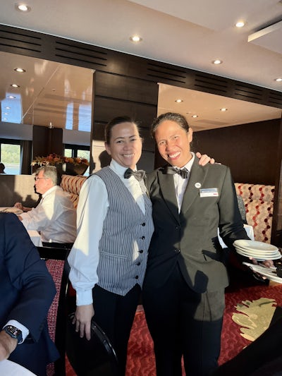 AMA Certo hospitality staff was the best!  Abigail, left, our Wine Steward and Sali, right, our Server, made us feel like VIPs!