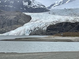 Mendenhall Glacier in Juneau.