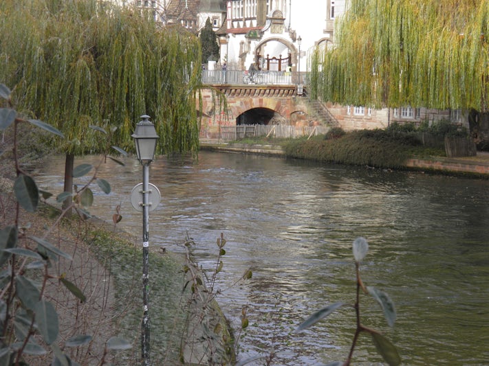 Rhine River in Strasbourg