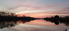 Main River Sunset
