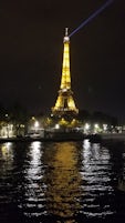 The Eiffel Tower at night...stunning!