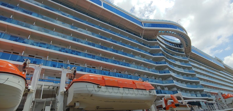 Side of the Regal Princess