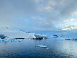 Landscape in Antarctica