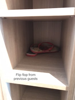 Flip flops from previous guests