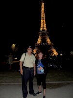 Paris, France; highlights of Paris at night city tour.