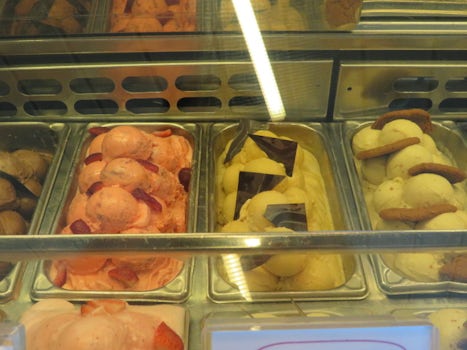 Lots of ice cream choices