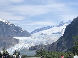Mendenhall glacier, Juneau, Alaska 